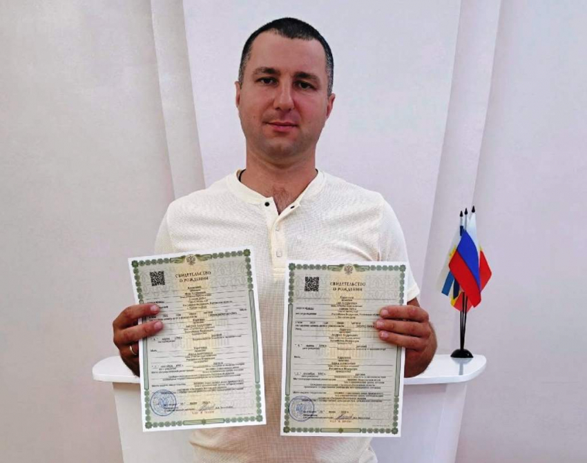 В Таганроге родилась пятая двойня: Мия и Ева пополнили список горожан