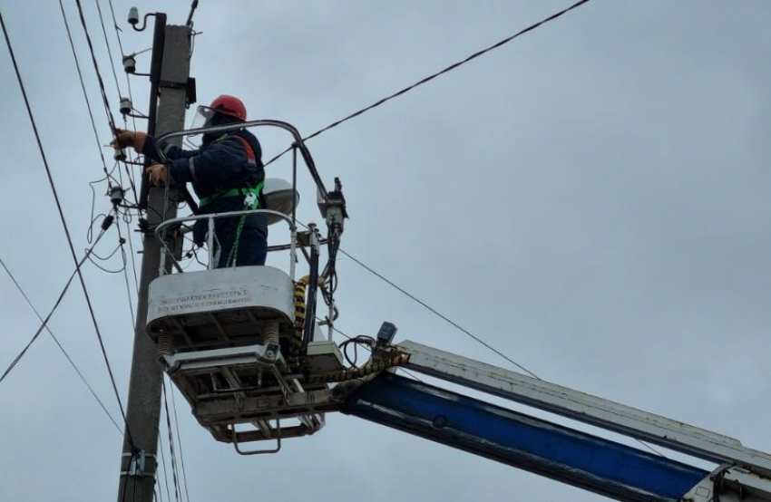 Часть Таганрога осталась до вечера без света