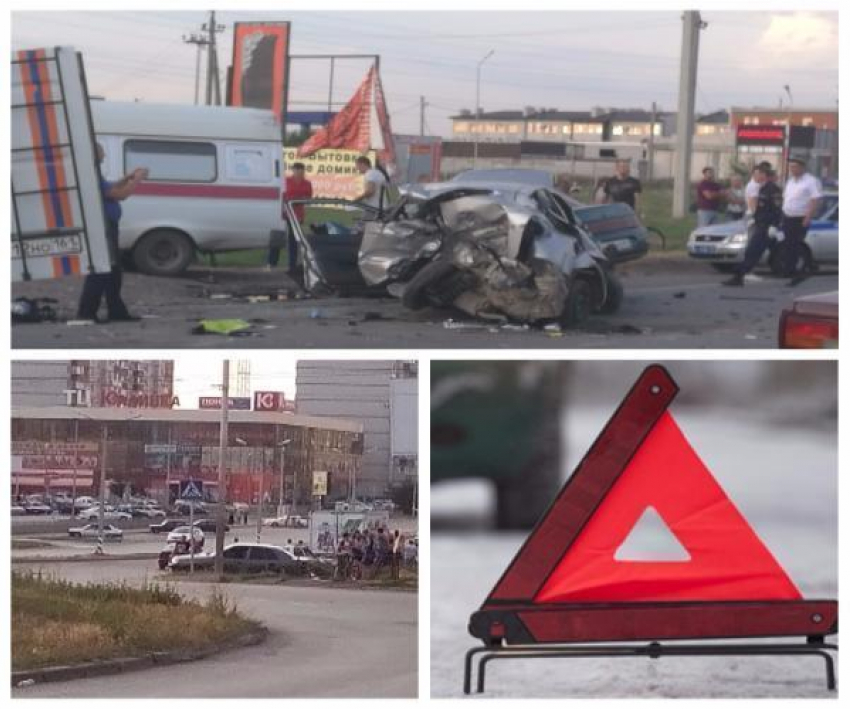 Три серьезных ДТП произошло в Таганроге за сутки