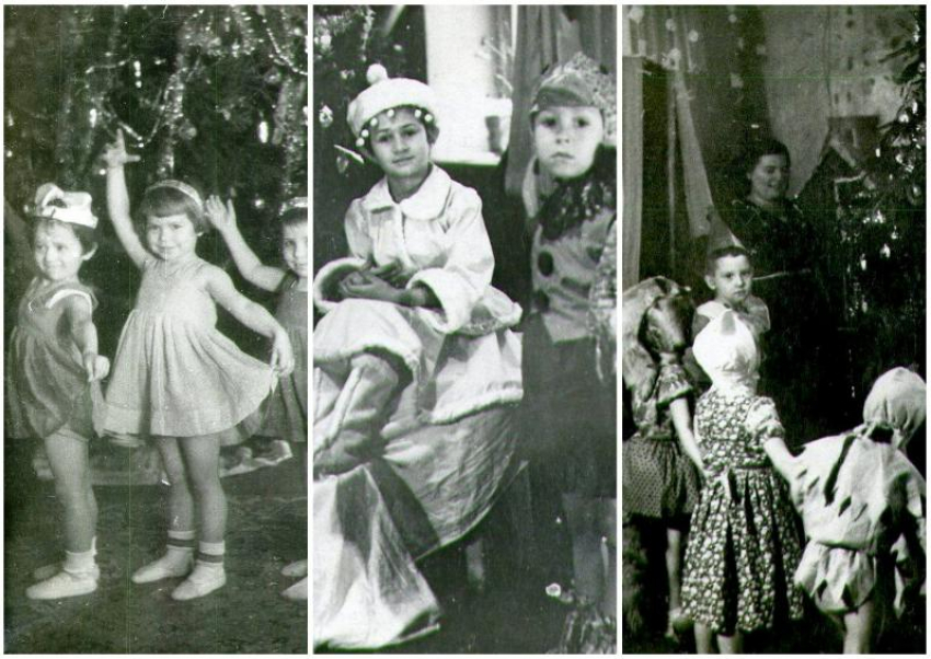 Как выглядели ёлки 50-х годов в садах Таганрога