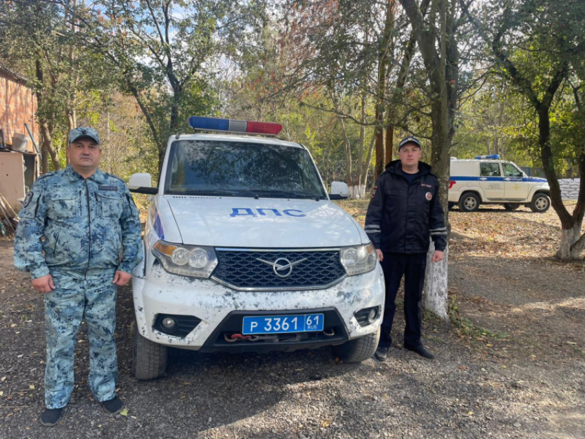 Сотрудники Госавтоинcпекции помогли матери с ребёнком в Неклиновском районе