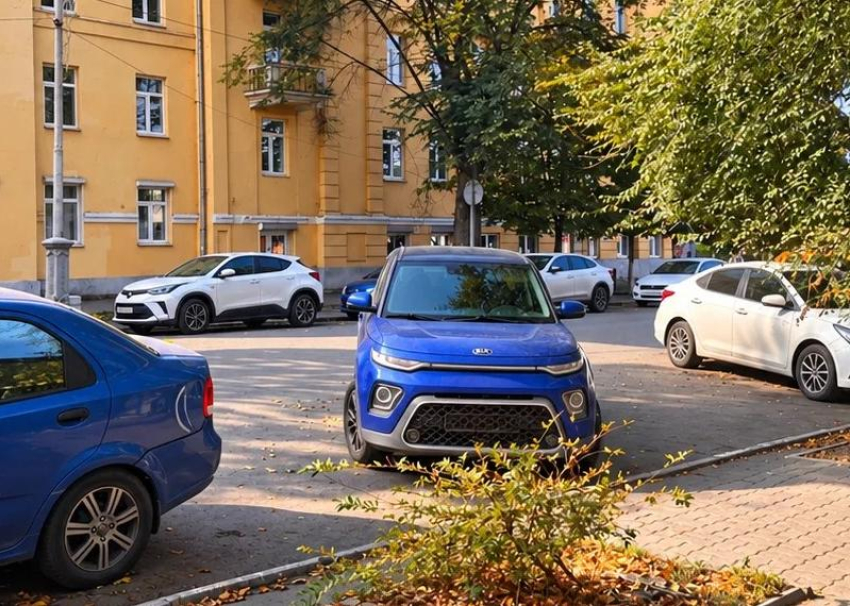 Парковка по-народному: почему бы не разрешить таганрожцам ставить машины «ёлочкой» на Петровской?