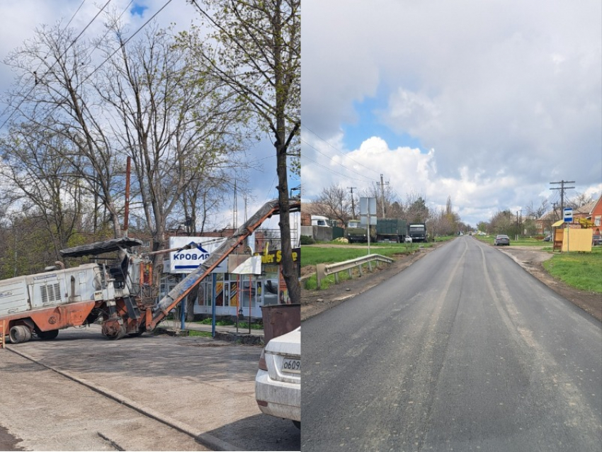 За три дня — 500 метров: администрации Таганрога посоветовали поучиться ремонтировать дороги в Неклиновском районе