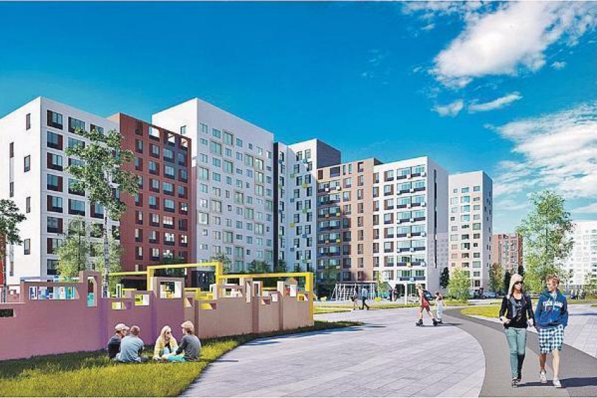 К 2020 году дворы многоэтажек в Таганроге оформят в яркие цвета 