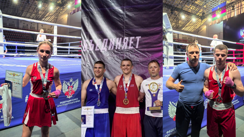 Золото, серебро, бронза и билеты на чемпионат России: таганрогские боксеры покорили Краснодар