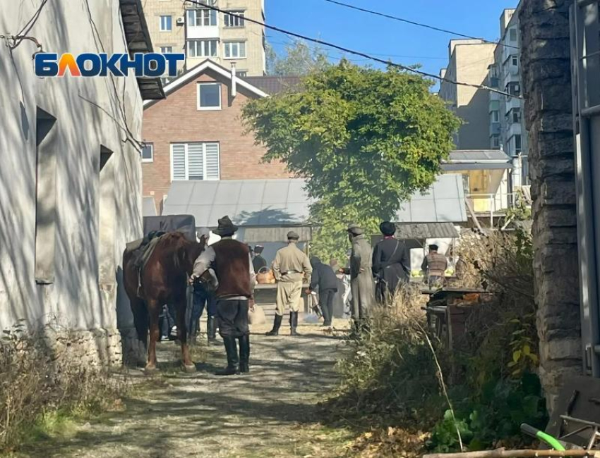В Таганроге стартовали съемки сериала о гражданской войне
