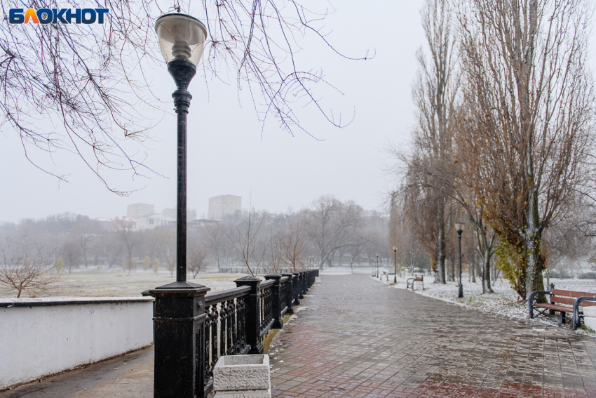 Зима в городе: в Таганрог вернётся снег