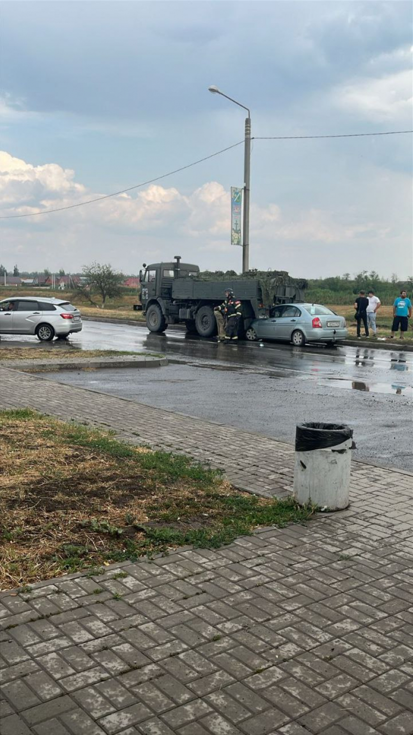 Просьба откликнуться очевидцев ДТП с военной машиной - авария под Таганрогом