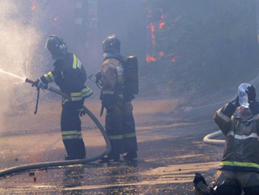 В Таганроге произошел пожар в детском развлекательном центре «Киндерград"