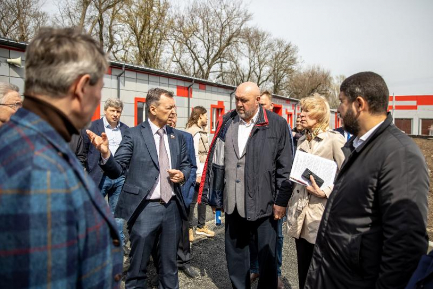 Первый вице-спикер СФ Андрей Яцкин посетил Таганрог с рабочим визитом 