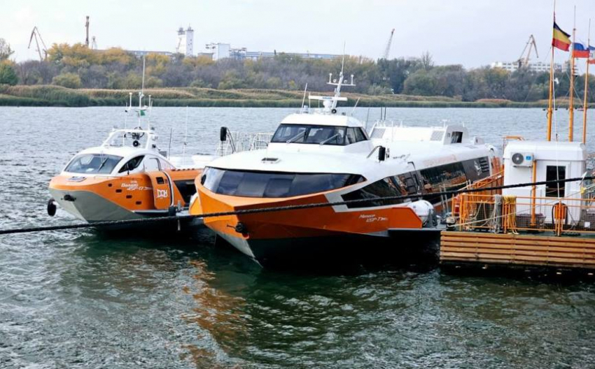 Таганрог помог поднять число пассажиров на водном транспорте