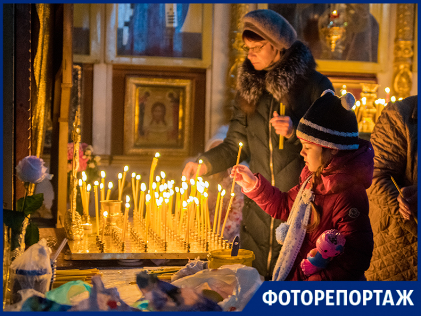 Как в Таганроге встретили святой праздник Рождество Христово