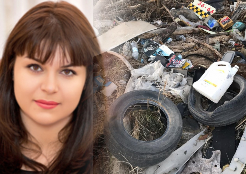 Автомобильный мусор оказался в лесополосе из-за депутата Таганрога, не заключившей договор?