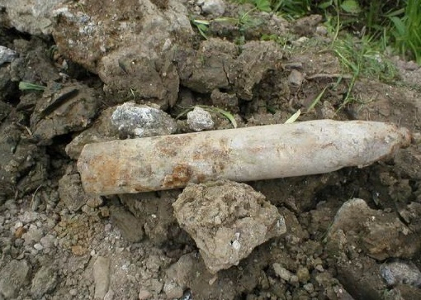 В Таганроге обнаружено два танковых снаряда времен Великой Отечественной войны