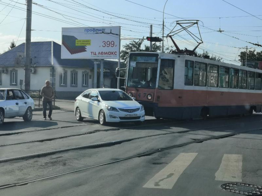 "Трамвай победил» - в Таганроге произошло новое ДТП