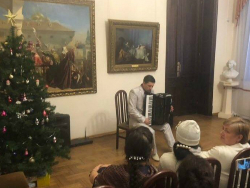 Знаменитый  аккордеонист дал концерт в Таганроге