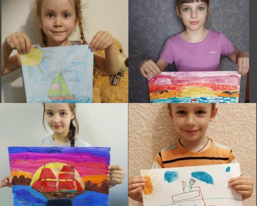 Новые участники конкурса «Дети рисуют яхты и море» прислали свои работы