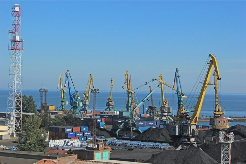 За первые месяцы грузооборот Таганрогского морского порта снизился 