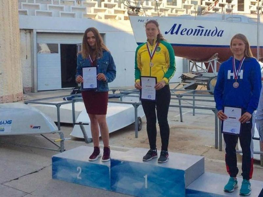 Таганрожцы завоевали три медали на Кубке России в олимпийских классах яхт