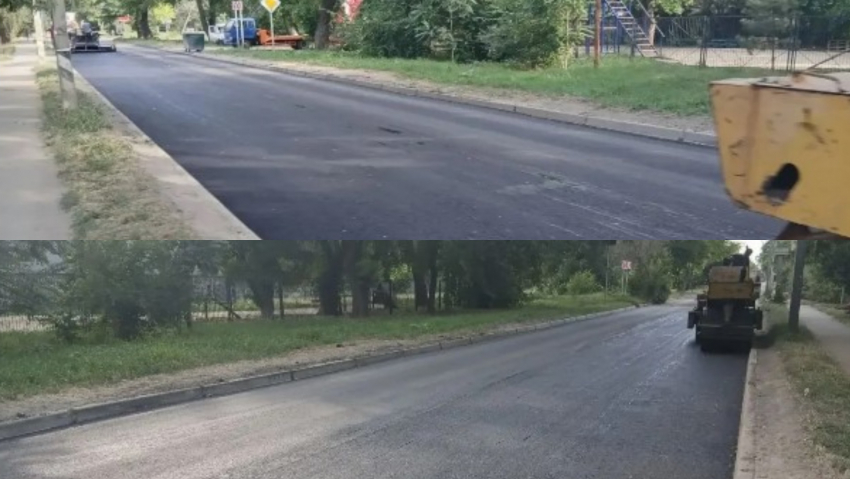 В Таганроге наконец взялись за ремонт многострадальной дороги на Спортивной улице