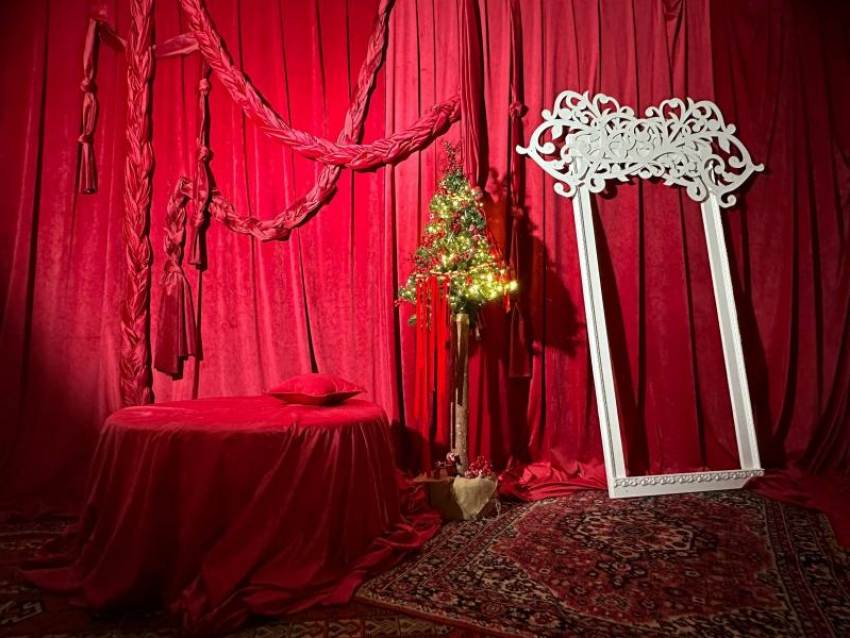 Новогодние локации в фотостудии «Маскарад»