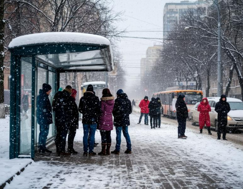 "Замёрзла как су...": таганроженка перешла на брань из-за долгого ожидания 35-го автобуса
