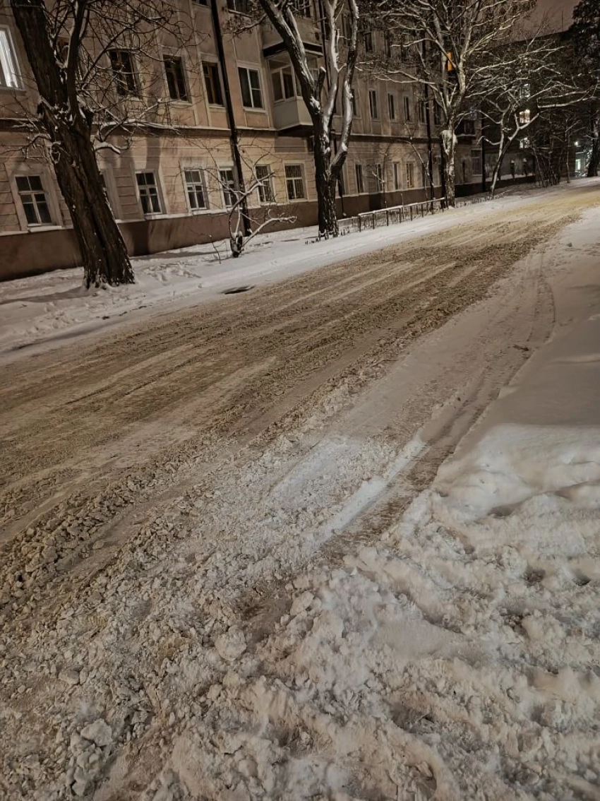 Глава Таганрога в соцсетях призвала бизнес расчищать снег 