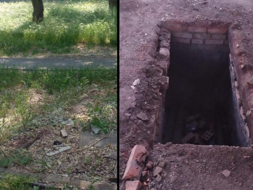Смотровые ямы снесенных в Таганроге гаражей превращаются в ловушки
