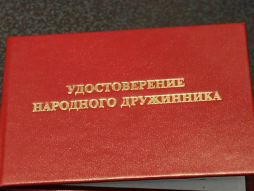 Студентам вручили удостоверения дружинников ДНД