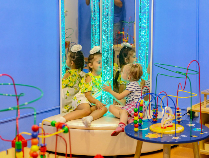 В Таганроге у детей детского сада №46 появилась сенсорная комната