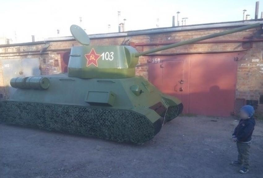Таганрожец продает переделанный под танк ВАЗ