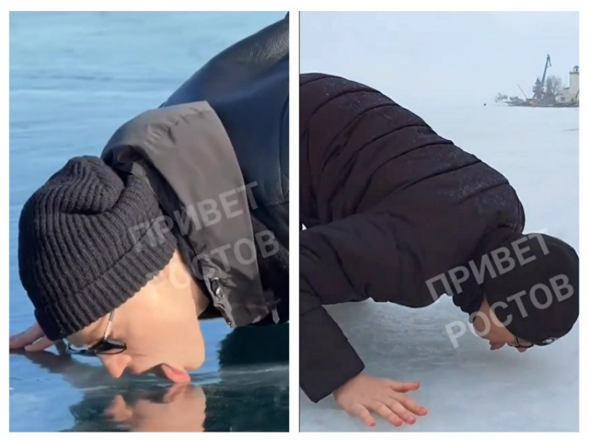 Лизнули и прославились: Таганрогский залив стал жертвой челленджа от Shamanа