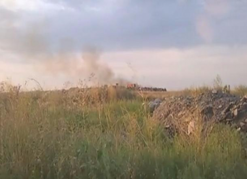 Жители окраин Таганрога три дня дышали дымом со свалки
