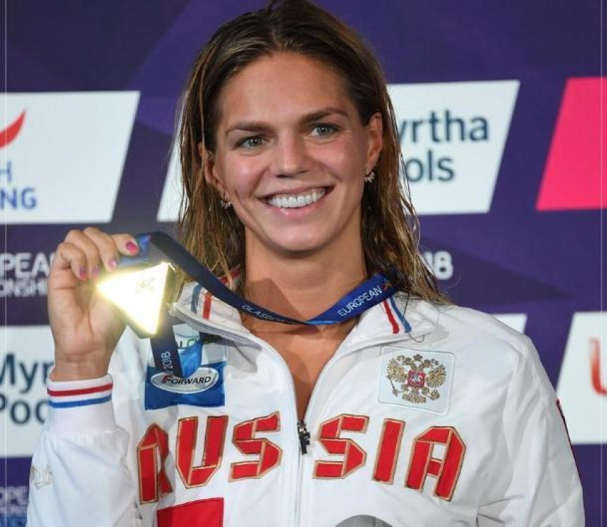 Юлия Ефимова завоевала золото Европы на стометровке брасом