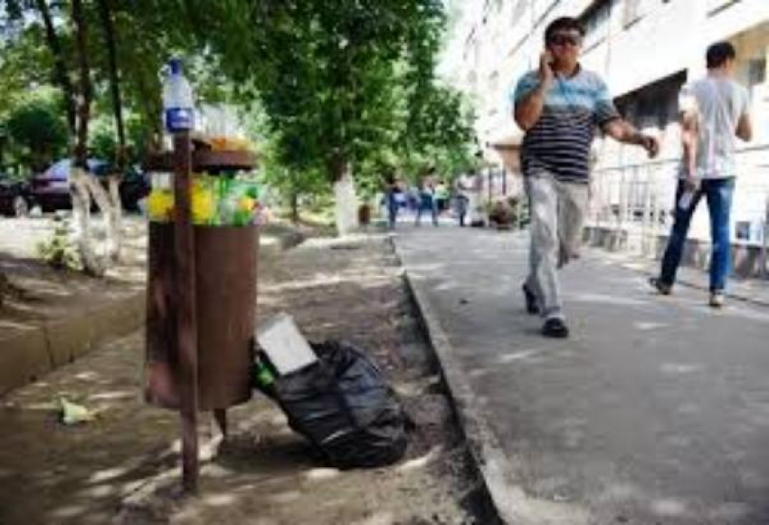 Жители Таганрога стали чаще нарушать правила благоустройства города