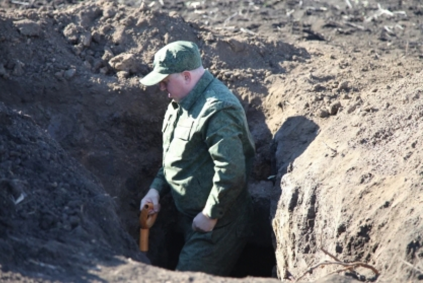 Под Таганрогом следователи нашли военный артефакт