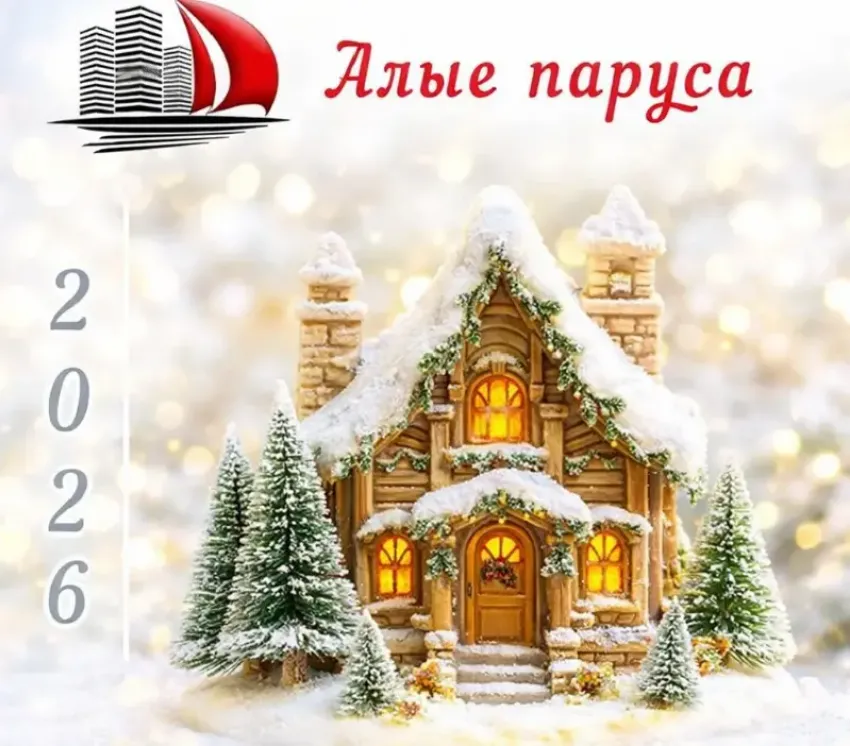 УК «Алые паруса» поздравляет таганрожцев с Новым годом